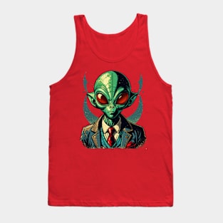 Extraterrestrial Enigma: The Resident Anomaly Tank Top